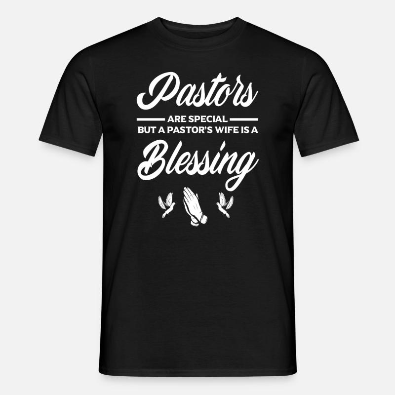 Pasteur Pasteur épouse bienheureuse - T-shirt homme - noir