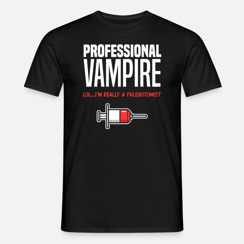 Punktionskraft - Männer T-Shirt - Schwarz