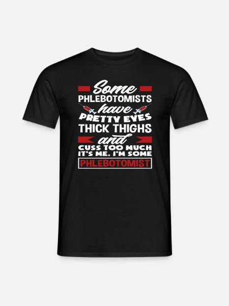 Puncture force - Men's T-Shirt - black