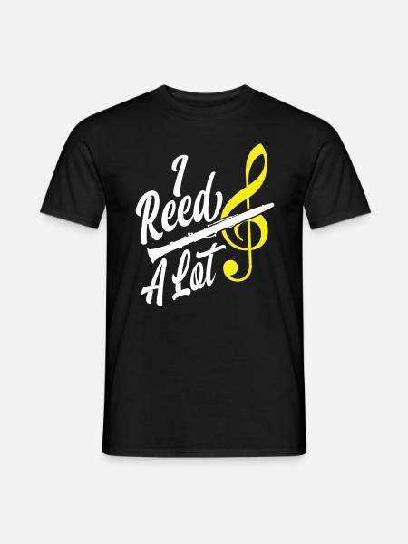 Clarinet Instrument Music Clarinetist - Men's T-Shirt - black
