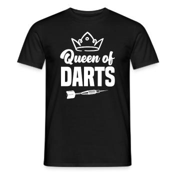 Beer Dart Darts Player Dart - Men's T-Shirt - black - Front - AI Model Male 178 light (178cm)