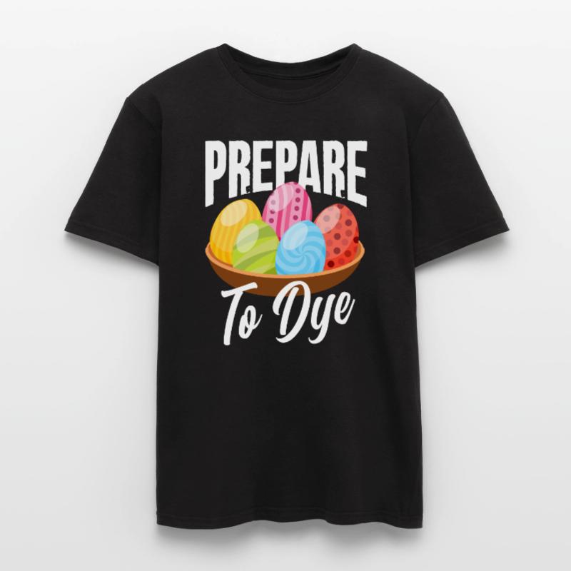 Easter Eggs Coloring Easter Pun Men’s T-shirt