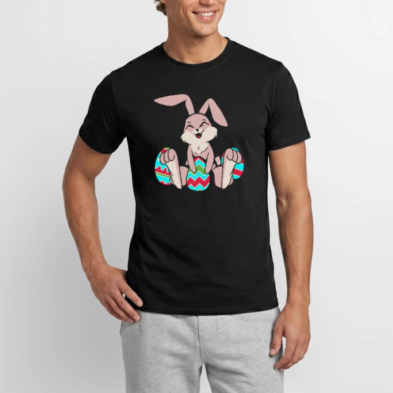 Easter Bunny Easter Eggs Easter Men's T-Shirt