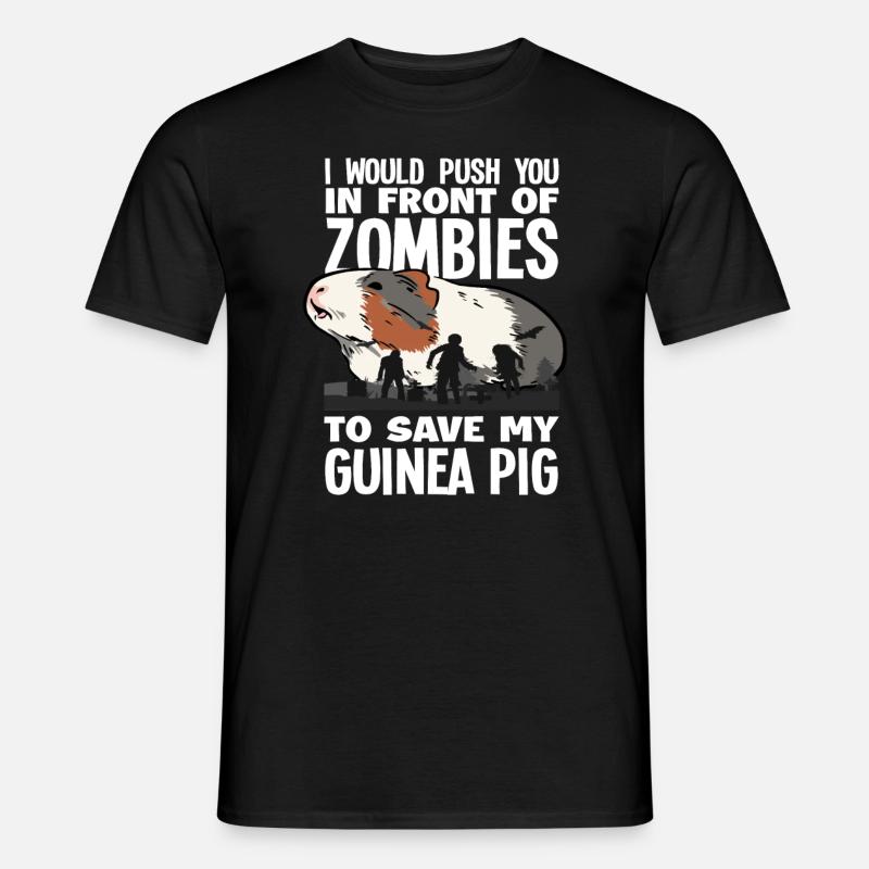 Guinea Pig Zombies - Men's T-Shirt - black