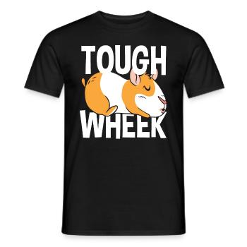 Meerschweinchen Geschenkidee Tier - Männer T-Shirt - Schwarz - Vorne - AI Model Male 178 light (178cm)