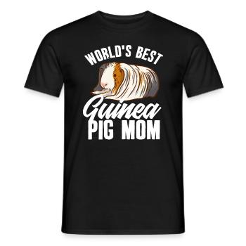 Meerschweinchen Beste Mama - Männer T-Shirt - Schwarz - Vorne - AI Model Male 178 light (178cm)