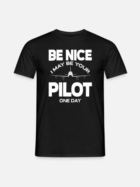 Pilot Pilot Quote Gift - Men's T-Shirt - black