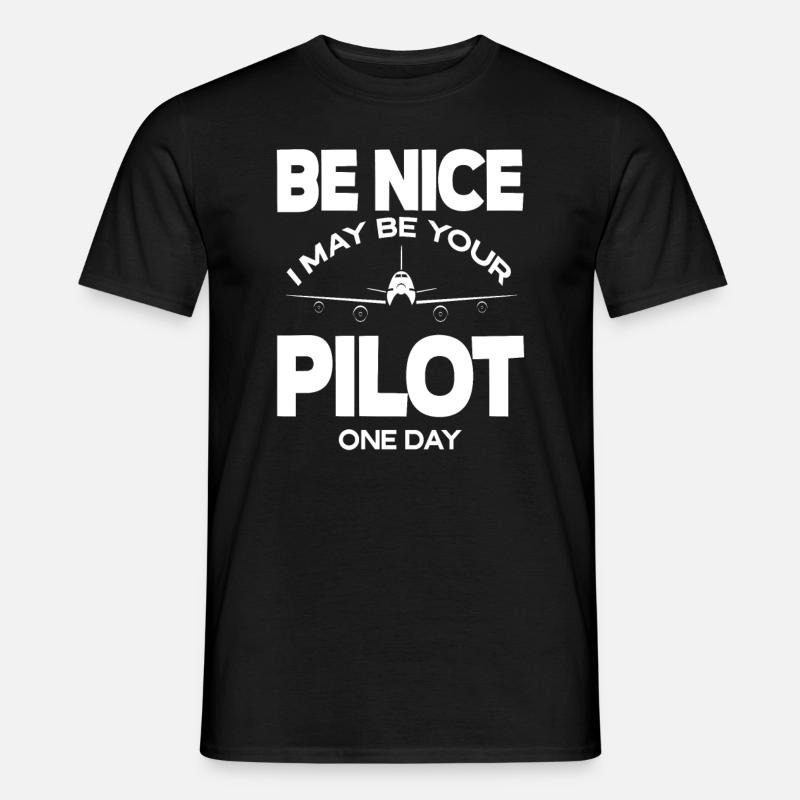 Pilot Pilot Quote Gift - Men's T-Shirt - black