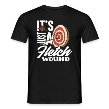 Lustiges Bogenschießen Bogen - Männer T-Shirt - Schwarz - Vorne - AI Model Male 178 light (178cm)