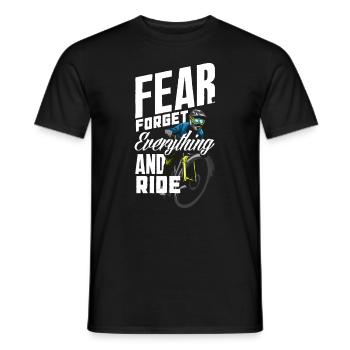 VTT Hobby Sport VTT - T-shirt homme - noir - Devant - AI Model Male 178 light (178cm)
