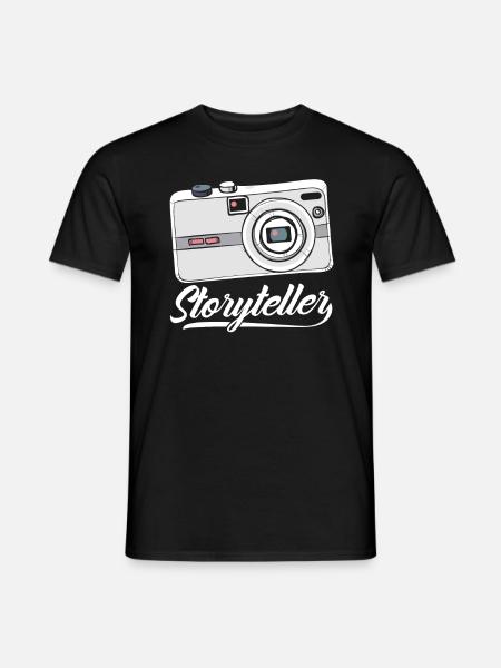 Photographer Photographer Stories Moments - Men's T-Shirt - black
