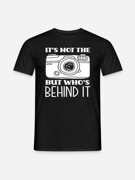 Photographer Experience - Men's T-Shirt - black
