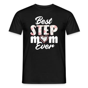 La meilleure belle-mère de tous les temps - T-shirt homme - noir - Devant - AI Model Male 178 light (178cm)