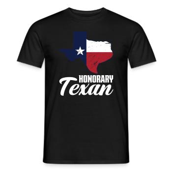 Texas Texaner Geschenk - Männer T-Shirt - Schwarz - Vorne - AI Model Male 178 light (178cm)