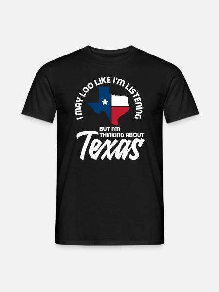 Texas State Pride - Men's T-Shirt - black
