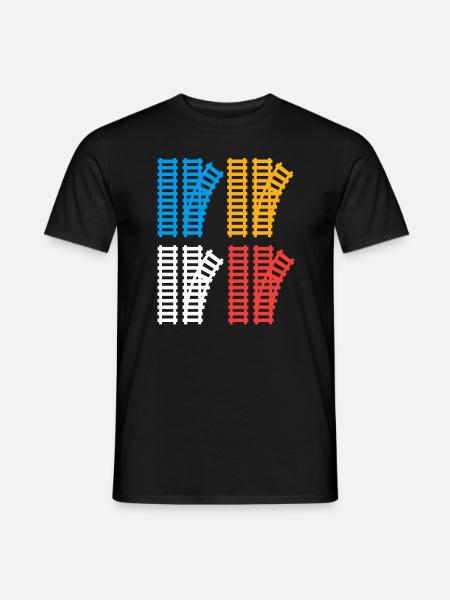Switch Train Trains Hobby Train Spotter - T-shirt homme - noir