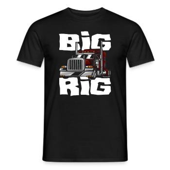 Chauffeur de camion Camion - T-shirt homme - noir - Devant - AI Model Male 178 light (178cm)