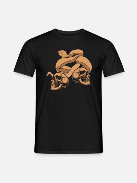 Snakes - Men's T-Shirt - black