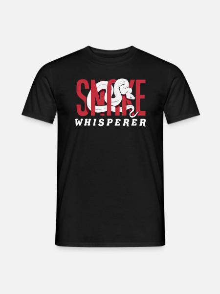 Snake Whisperer - Men's T-Shirt - black