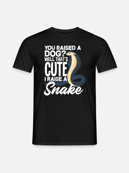 Snake Best Pet - Men's T-Shirt - black