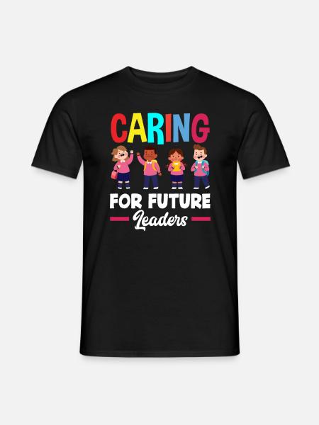 Nurturing future leaders - Men's T-Shirt - black