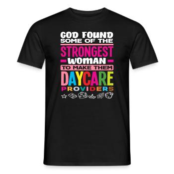 The strongest women become - Men's T-Shirt - black - Front - AI Model Male 178 light (178cm)