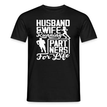 Gute Dinge Kommen Zu Denen Die Laufen - Männer T-Shirt - Schwarz - Vorne - AI Model Male 178 light (178cm)
