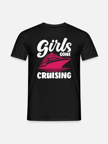 Filles en croisière d’aventure - T-shirt homme - noir