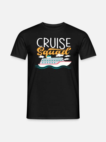 Cruise Crew Vacation Adventure - Men's T-Shirt - black