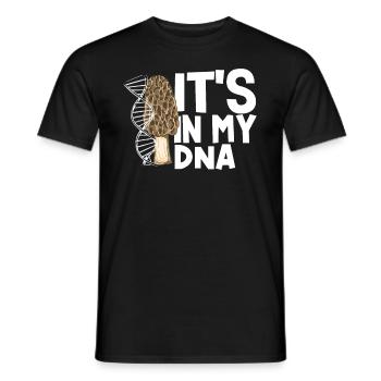 Pilzsammler In Meiner DNA - Männer T-Shirt - Schwarz - Vorne - AI Model Male 178 light (178cm)