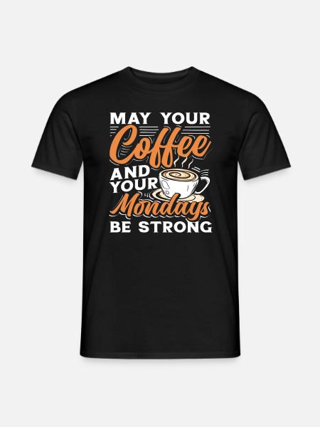 Coffee Lover Strong Assembly - Men's T-Shirt - black