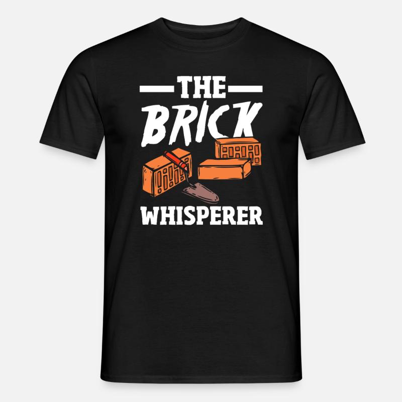 Mason The Brick Whisperer - Men’s T-shirt - black