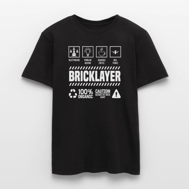Maurer Multitasking Problem Solver Café T-shirt homme