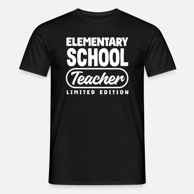 Elementary Teacher Limited Edition - Men's T-Shirt - black