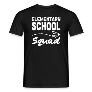 Grundschullehrer Schulmannschaft Fun Vibes - Männer T-Shirt - Schwarz - Vorne - AI Model Male 178 light (178cm)