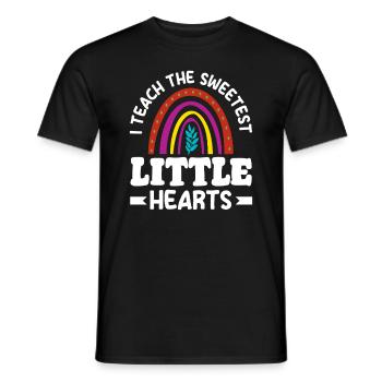 Grundschullehrerin Ich Unterrichte Die Süßesten - Männer T-Shirt - Schwarz - Vorne - AI Model Male 178 light (178cm)