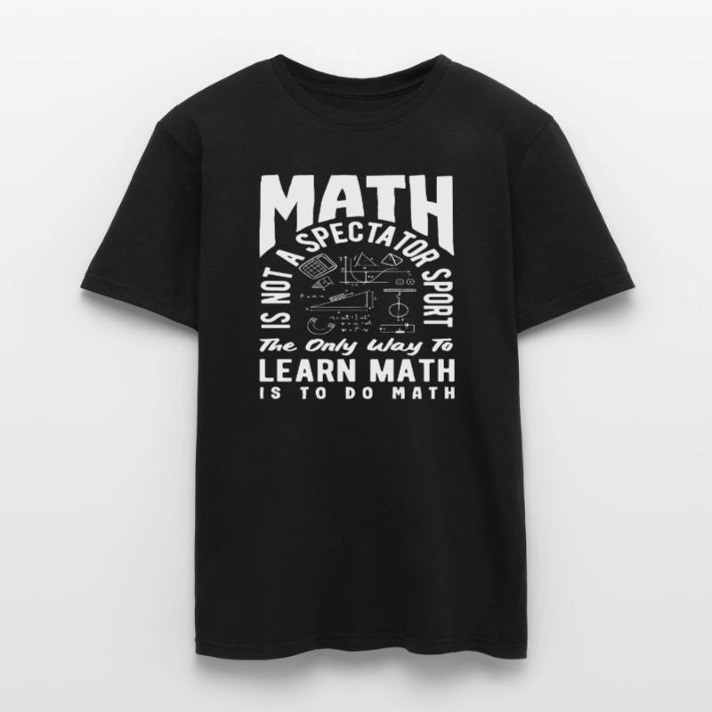 Math Teacher Math Gift Men's T-Shirt