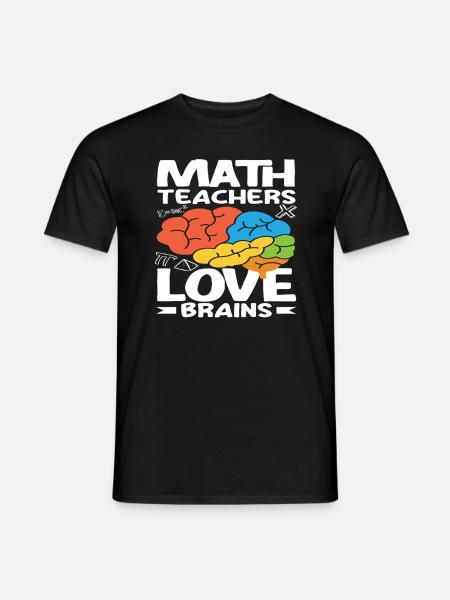 Math Teacher Math Gift - Men's T-Shirt - black