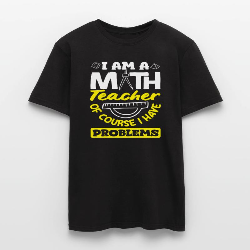 Math Teacher Math Gift Men's T-Shirt