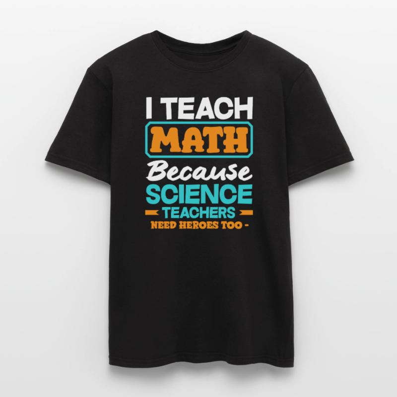 Math Teacher Math Gift Men's T-Shirt