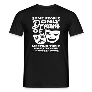 Musicals Für Musical Lover Mit Leidenschaft - Männer T-Shirt - Schwarz - Vorne - AI Model Male 178 light (178cm)