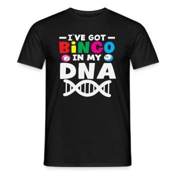 Bingo Lovers DNA Players - T-shirt homme - noir - Devant - AI Model Male 178 light (178cm)
