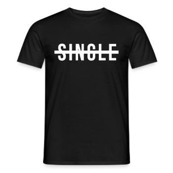 Pas de déclaration unique - T-shirt homme - noir - Devant - AI Model Male 178 light (178cm)