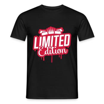 Limited Edition - T-shirt homme - noir - Devant - AI Model Male 178 light (178cm)