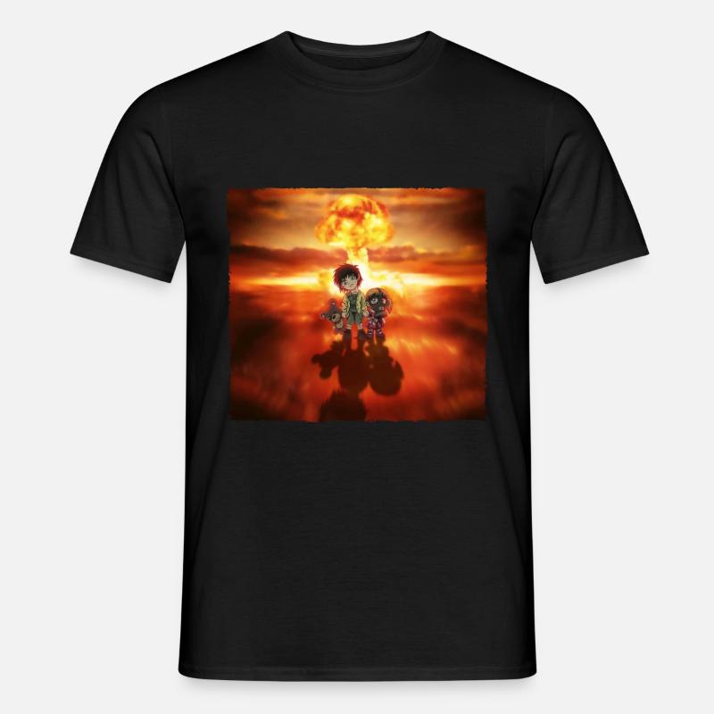 Apokaliptische Mädchen - Männer T-Shirt - Schwarz