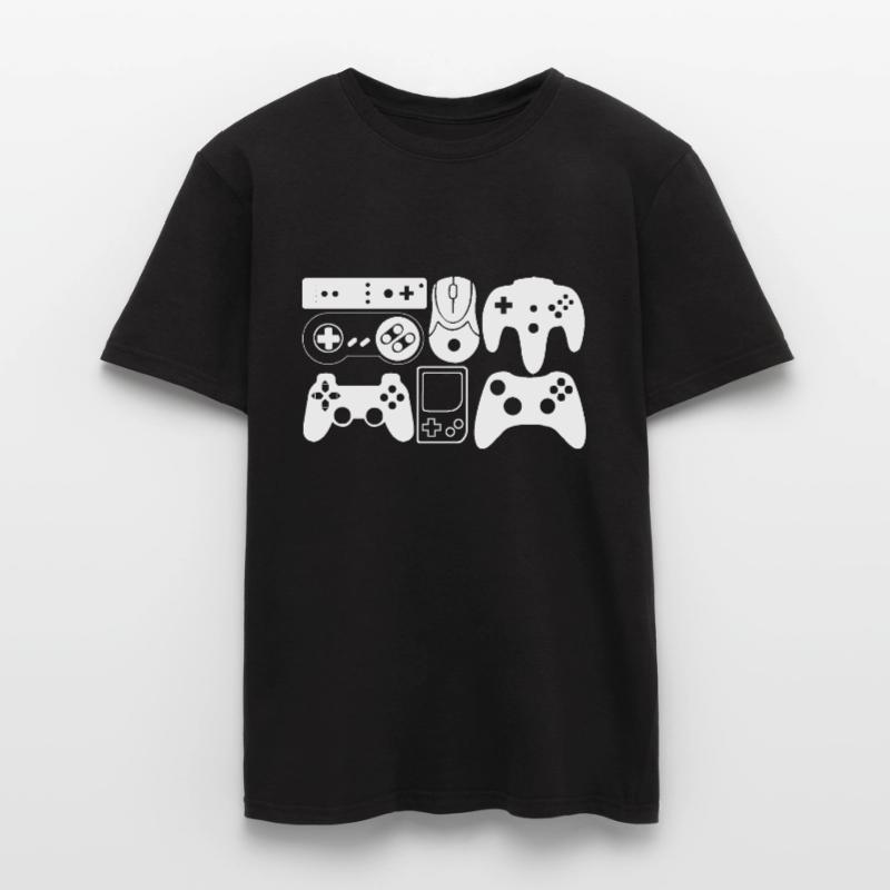 Gioco di controller T-shirt uomo