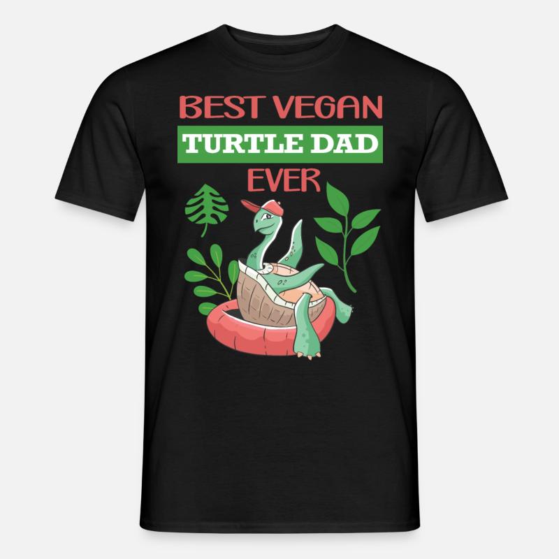 Schildkröten - Männer T-Shirt - Schwarz