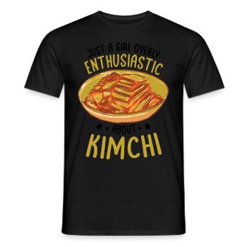 Kimchi Liebhaber Koreanische Küche Essen Geschenke - Männer T-Shirt - Schwarz - Vorne - AI Model Male 178 light (178cm)