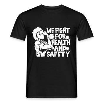 Infirmier - T-shirt homme - noir - Devant - AI Model Male 178 light (178cm)