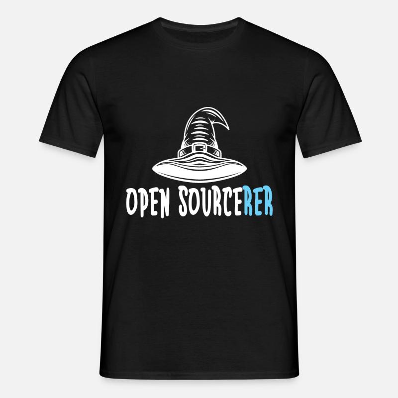 Programmierer Coder Software Entwickler - Männer T-Shirt - Schwarz